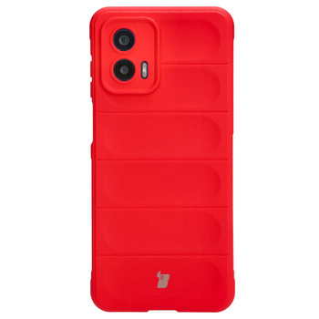 Pancerne etui Bizon Case Tur do Motorola Moto G73 5G, czerwone