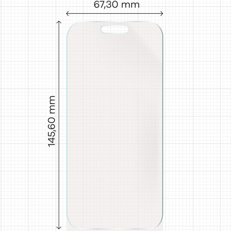 Folia matowa Bizon Glass Hydrogel Sun do iPhone 16 Pro, 2 sztuki