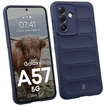 Pancerne etui Bizon Case Tur do Galaxy A57 5G, granatowe