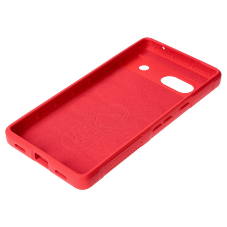 Pancerne etui Bizon Case Tur do Google Pixel 7A, czerwone