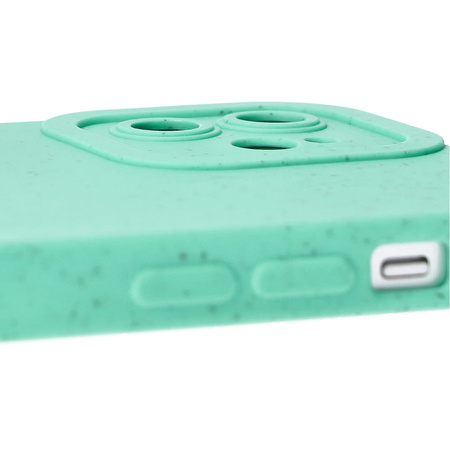 Ekologiczne etui Bizon Bio-Case do iPhone 12, zielone