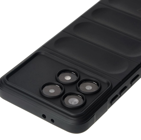 Pancerne etui Bizon Case Tur do Xiaomi Poco F6 Pro, czarne