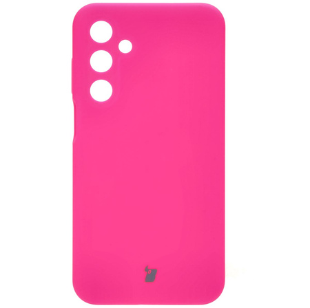 Silikonowe etui Bizon Soft Case do Galaxy M35 5G, neonowo-różowe