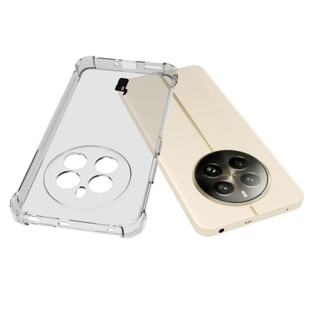 Elastyczne etui Bizon Case Salpa do Realme 12+, przezroczyste