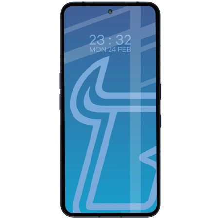 Szkło hartowane Bizon Glass Edge 2 do Nothing Phone (3), czarna ramka