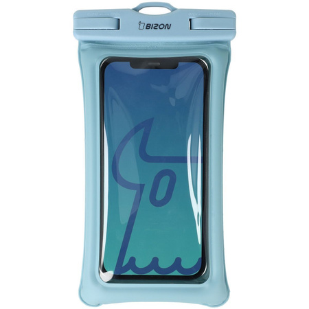 Etui wodoszczelne Bizon Case Hydrofloat, jasnoniebieskie