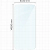 3x Szkło hartowane + szybka na aparat Bizon Glass Clear Pack do iPhone 17