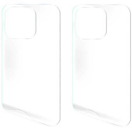 Folia hydrożelowa na tył Bizon Glass Hydrogel Back Duo do iPhone 16 Pro, 2 sztuki
