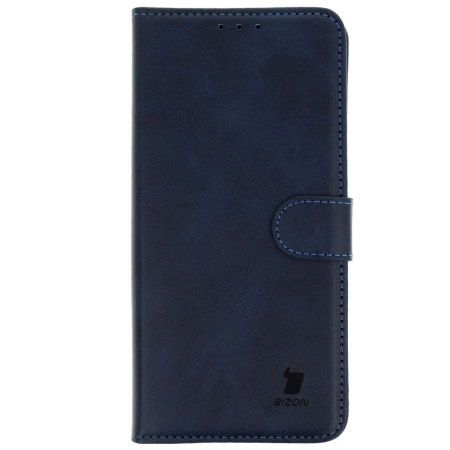 Etui z klapką Bizon Case Pocket do Xiaomi POCO F7 Pro / F7 Ultra, granatowe