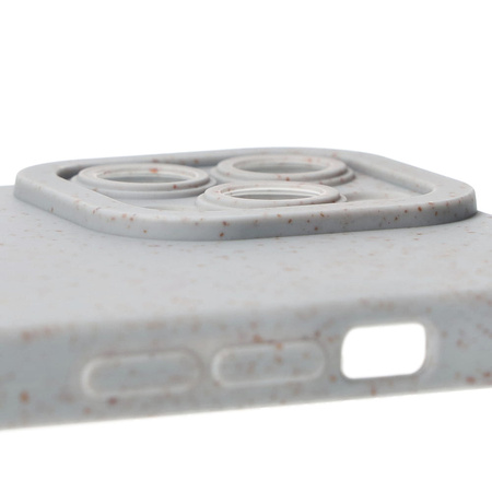 Ekologiczne etui Bizon Bio-Case do iPhone 13 Pro Max, szare