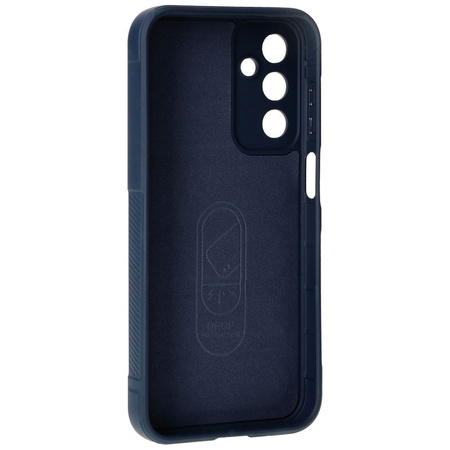 Pancerne etui Bizon Case Tur do Samsung Galaxy M15 5G, granatowe