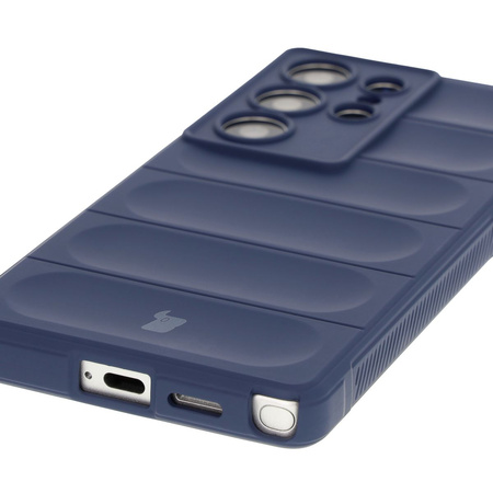 Pancerne etui Bizon Case Tur do Galaxy S25 Ultra, granatowe