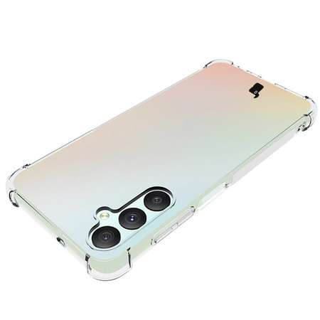 Etui + 2x szkło + obiektyw Bizon Case Clear Pack do Galaxy A05s, przezroczyste