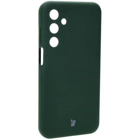 Silikonowe etui Bizon Soft Case do Galaxy M35 5G, ciemnozielone