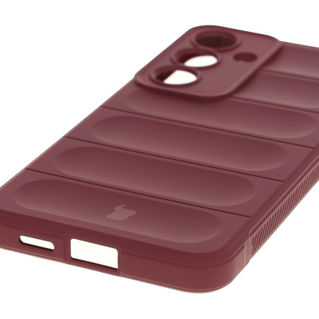 Pancerne etui Bizon Case Tur do Galaxy S25 Plus, ciemnofioletowe