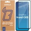 Szkło hartowane Bizon Glass Edge Duo do OnePlus Nord CE5 5G, czarna ramka, 2 sztuki