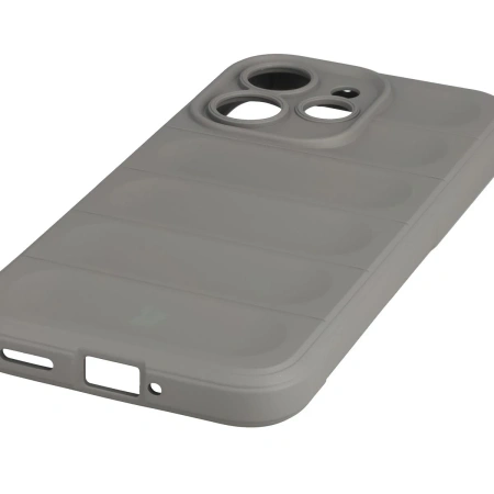 Pancerne etui Bizon Case Tur do Oppo Reno 15 Pro, jasnoszare