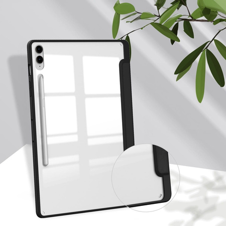 Etui Bizon Case Tab Clear Matt do Galaxy Tab S9 FE Plus, czarne