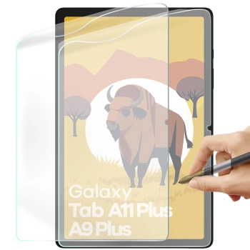 Folia imitująca papier Bizon Film Tab Papirus do Galaxy Tab A9 Plus, 2 sztuki