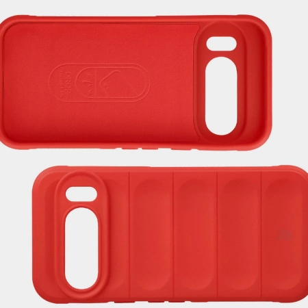 Pancerne etui Bizon Case Tur do Google Pixel 10 / 10 Pro, czerwone