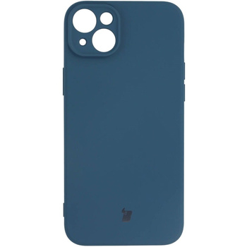 Etui Bizon Case Silicone do iPhone 14 Plus, granatowe