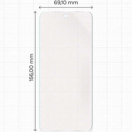 Folia matowa Bizon Glass Hydrogel Sun do Infinix Hot 40i, 2 sztuki