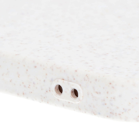 Ekologiczne etui Bizon Bio-Case do iPhone 14 Pro, ecru