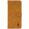 Etui z klapką Bizon Case Pocket do Motorola Edge 50 Neo, brązowe