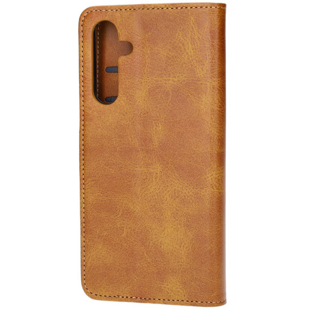 Etui z klapką Bizon Case Pocket do Galaxy A16 4G/5G, brązowe