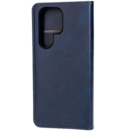 Etui z klapką Bizon Case Pocket Pro do Galaxy S23 Ultra, granatowe