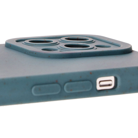 Ekologiczne etui Bizon Bio-Case do iPhone 13 Pro, niebieskie