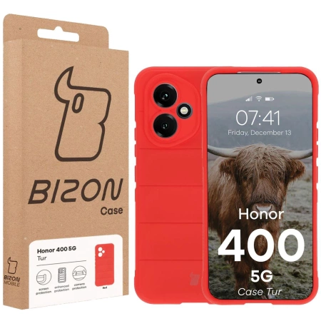 Pancerne etui Bizon Case Tur do Honor 400, czerwone