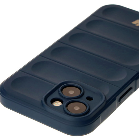 Pancerne etui Bizon Case Tur do iPhone 15, granatowe