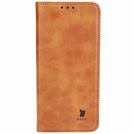 Etui z klapką Bizon Case Pocket Pro do Motorola Edge 40 Neo, brązowe