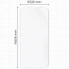 Folia hydrożelowa na ekran Bizon Glass Hydrogel Front do iPhone 15 / 15 Pro / 16 , 1 sztuka