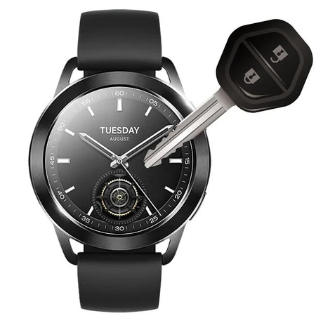 Szkło hartowane Bizon Glass Watch Clear do Xiaomi Watch S3