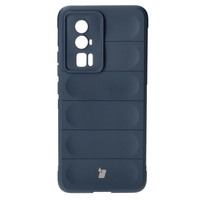 Pancerne etui Bizon Case Tur do Xiaomi Poco F5 Pro, granatowe