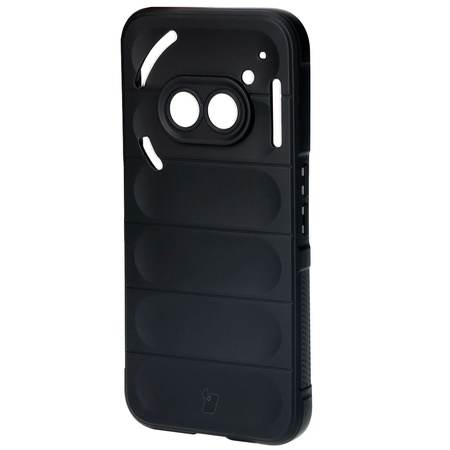 Pancerne etui Bizon Case Tur do Nothing Phone (2a) / (2a) Plus, czarne