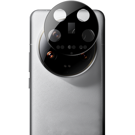 2x Szkło + szybka na aparat BIZON Edge 3D do Xiaomi 14 Ultra