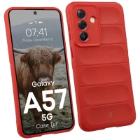 Pancerne etui Bizon Case Tur do Galaxy A57 5G, czerwone