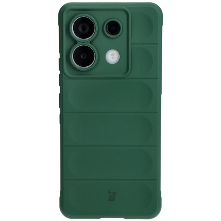 Pancerne etui Bizon Case Tur do Xiaomi Poco X6 / Xiaomi Redmi Note 13 Pro 5G, ciemnozielone