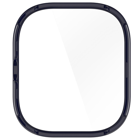 Etui ze szkłem do zegarka Bizon Case+Glass Watch do Xiaomi Redmi Watch 5, niebieskie