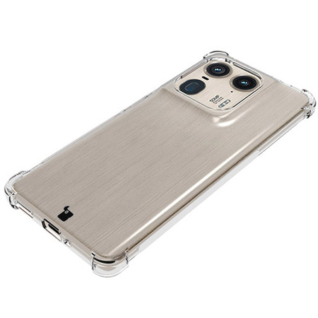 Elastyczne etui Bizon Case Salpa do Motorola Edge 50 Ultra, przezroczyste