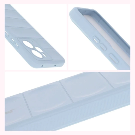 Pancerne etui Bizon Case Tur do Realme 14 5G, jasnoniebieskie