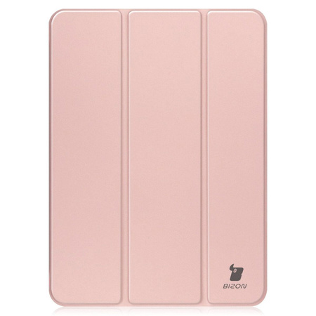 Etui Bizon Case Tab Clear Matt do iPad Pro 13" 7 gen. 2024, różowe