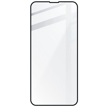 Szkło hartowane Bizon Glass Edge - 2 sztuki + ochrona na obiektyw, iPhone 13 Mini, czarne