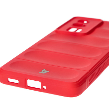 Pancerne etui Bizon Case Tur do Xiaomi Poco F5 Pro, czerwone