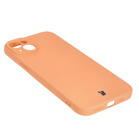 Etui Bizon Case Silicone do Apple iPhone 15 Plus, pomarańczowe