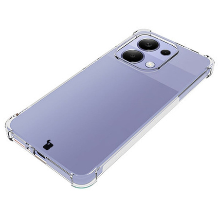 Etui + 2x szkło Bizon Case Clear Pack do Xiaomi Redmi Note 13 4G, przezroczyste