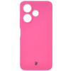 Silikonowe etui Bizon Soft Case do Xiaomi Redmi 13 4G, neonowo-różowe